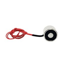 전자석 P20/15 전기 자석 DC 5V 12V 24V 흡입 3KG 30N 강력한 솔레노이드 전자기 컵, DC 12V