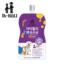 닥터할리 펫 밀크 - 유산균(망고) x 10개 1 box 강아지 고양이 반려동물용품 pet shop