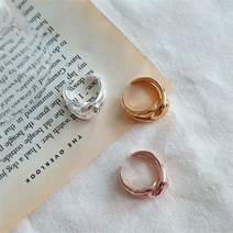 셀러허브 여성패션 [코지23] 여자 럭셔리 볼드 스타일 통통 두께감 꼬임 반지