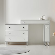 엣지퍼니처 플디 LPM 확장형 화장대(거울제외), 화이트