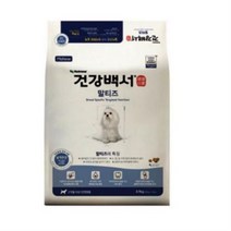 건강백서 전연령 생선 말티즈 기능성사료, 16개, 3.9kg