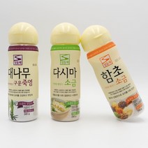 100% 국내산 태평염전 섬들채 신안 요리용 천일염 3종 대나무 구운 죽염 다시마 함초 소금 엑기스 감칠맛, 다시마 소금(250g), 1개, 250g