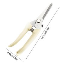 충전식 전지 가위 무선 전동 만능 원예 분재 꽃 가지 치기 전단기 스테인레스 스틸 손 도구, 01 Straight pruning