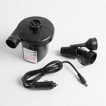 차량 시거잭용 대형튜브 에어매트 전동 에어펌프, 상세페이지 참조