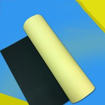 SKANDSALO 블랙화이트 단면 본드 EVA 버블 스펀지 재료 테이프 신발깔창 뒷면붙임기능, T09-단면 본드 1.5mm두꺼운 *1제곱미터