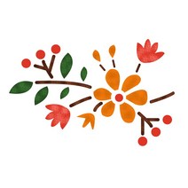 대문닷컴 스텐실 도안(ST-3416) 화려한 봄날