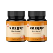 맛있는동행 모로 오렌지 C 36g, 60정, 2개