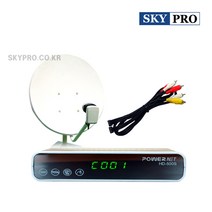 삼도정보통신 EBS교육 무료방송 수신기세트 60안테나+LNB+HD수신기, 60안테나+LNB+HD-500S