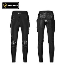 오토바이 보호대 남자 보호 장비 자켓 갑옷 바디 모토 크로스 ATV MTB 레이싱 프로텍션 라이딩 여성, Trousers Black_XXXL