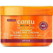 일본직발송 6. HealthLand Cantu Shea Butter for Natural Hair Coconut Curling Cream 340g B008D5I61Y, One Size, One Color