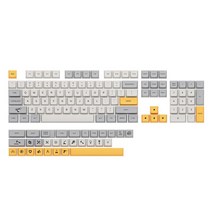 PBT 소재 XDA 높이 볼캡 열승화 모티브 패턴 130키 빅 풀세트 범용 기계식 키보드 키캡, 색깔10