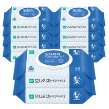 모나리자 데이데이비쥬 아쿠아비데 캡형 46매 10개 비데물티슈 물티슈