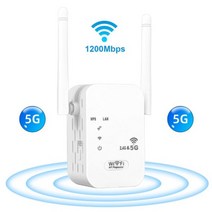 2.4G 5Ghz 무선 와이파이 리피터 신호 부스터 300M 1200Mbps 증폭기 5G 장거리 익스텐더 액세스 포인트, 01 WHITE_01 EU 플러그