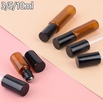 ns 스틱형 리필 휴대용 공병 바르는 향수 4개 리필공병 조향사 공병용기, 투명 - 3ml, 1개