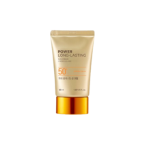 더페이스샵 내추럴 선 에코 파워 롱래스팅 선크림 50ml(SPF50+) 백탁현상방지 사계절 야외활동 자외선차단 물놀이 등산 레포츠, 50ml x 1개