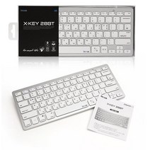 아이노트 블루투스 키보드, X-Key 28BT, 실버