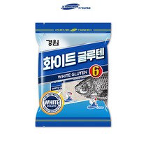경원 화이트글루텐6 낚시 떡밥 입질용 미끼, 단품