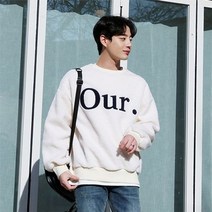 붐스타일 아워 양털 맨투맨