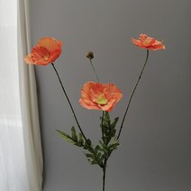 생화같은조화 실크플라워 프리미엄 양귀비 조화모음 DIY 셀프웨딩 부케만들기, 16