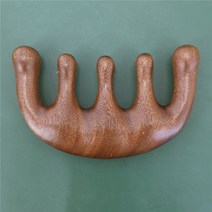 목마사지기 안마기 샌들 우드 마사지 빗 머리 경락 두피 얼굴 눈 어깨 목 긁기 치료 탈모 정전기 방지 넓은, 06 F