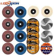 그라인더날 75mm 3 인치 커팅 디스크 그라인딩 휠 금속 목재 HSS 원형 톱 블레이드 양모 버핑 폴리셔 패드 앵글 그라인더 액세서리, 04 Style11 18pcs
