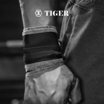 엑스타이거 베이직 면 손목보호대 크로스핏 역도 헬스 파워리프팅