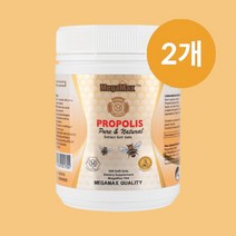 메가맥스 뉴질랜드 프로폴리스 알약 캡슐 propolis 1000mg 500정 2개 해외 직구, 2개 (1000정)