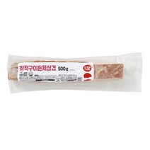 식자재왕 훈제삼겹살 500g, 1개