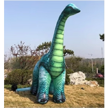 공룡 공기 조형물 브라키오사우르스 공기풍선 에어풍선 에어바운스 초식공룡 둘리엄마 쥬라기, 높이 6미터 (송풍기 포함)