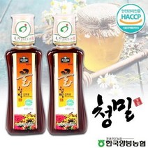 양봉농협 청밀 야생화꿀 500gx2 822061