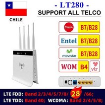 LT280 3G 4G VoLTE Wifi 라우터 무선 음성 통화 모바일 핫스팟 광대역 전화 모뎀 Sim 슬롯 RJ11 4 LAN 포트, [02] 미국 플매트 카펫 러그, [04] America Version