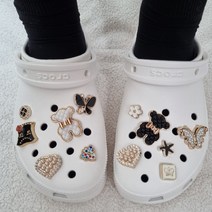 퀄팅 베어 믹스 신발 악세사리 세트 12P