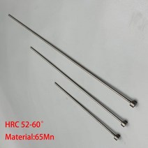 R핀 스냅핀 고정핀 원형 팁 플라스틱 사출 호환 부품 다이 딤블 금형 스트레이트 펀칭 이젝터 핀 2mm 2x100 150 200 2x10 65Mn HRC60 294920, 20 Pieces 2x200mm