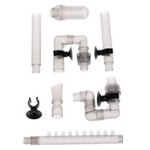 수족관 어항 필터 스폰지 여과기 용품 HW-602B/HW-603B 물 유출 튜브 수족관 부품 외부 용기 필터 콘센트