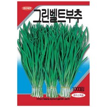 부추 씨앗 (1000립) 텃밭 종자 쌈채소 키우기.미미네아쿠아
