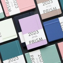 인디고 2023 프리즘 먼슬리 다이어리 날짜형 25절 월간, 피스타치오