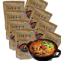 고소하고 담백한 그시절 추어탕 500g x 10팩