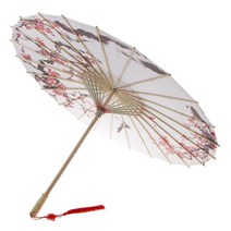 ZCD 오일 종이 우산 춤 소품 웨딩 우산, 실크, 1