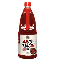 덕화푸드 고추맛 기름, 1.8L, 2개