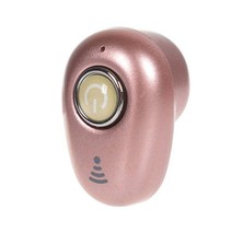 블루투스이어폰 미니 블루투스 이어폰 무선 보이지 않는 Auriculares 핸즈프리 헤드셋 스테레오 마이크 xia, 03 분홍색