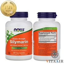 나우푸드 더블 스트렝스 밀크씨슬 실리마린 300mg 200정, 1+1개(할인가)