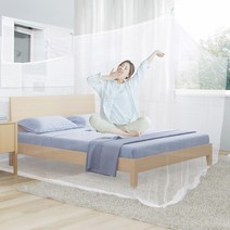 국내산 솔잎향 프리미엄 화이트 6~7인 210x340 사각 모기장