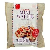 삼립 냉동 미니 와플 600g(20입)-4개