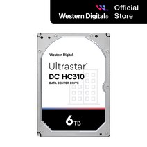 [WD대리점] WD Ultrastar DC HC310 6TB HUS726T6TAL5204 SAS 기업용 하드 디스크 워런티 5년