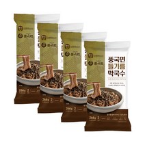 제일제당 CJ 즐거운동행 풍국면 들기름막국수266g x 4개