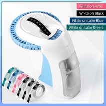 가성비 3D프린터 교육용 입문용 오메가 S 3D 점자 핸드 헬드 라벨 기계 휴대용 레터링 양각 라벨러 6 롤, 01 1 Printer 6 Tapes