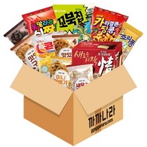 까까나라 과자 간식 인기라면 20p 선물세트, 1박스, 럭키박스 랜덤 11p