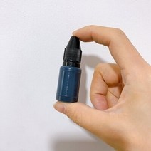페이스페인팅 물감 수채화 20색 과슈 씰 hb mg 반 고흐 홀베인 라인 초안 컬러 카드 아트 페인트, [14] 2PCS Black ink