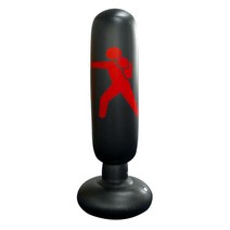 샌드백거치대 샌드백 걸이 아파트 성인 어린이 풍선 복싱 펀칭 백 독립형 발로 피트니스 대상 스탠드 타워 밥 가방, 03 Black