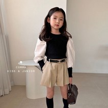 콤마 소매셔츠티